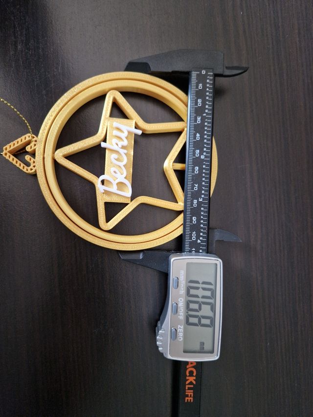 Bola de navidad personalizada