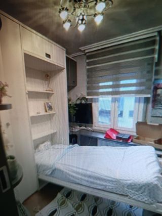 Cama plegable y armario 