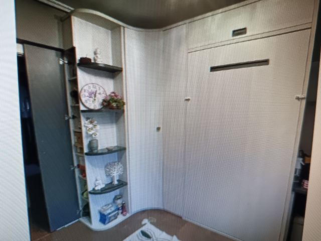 Cama plegable y armario