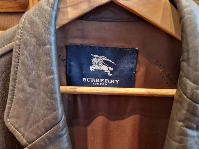 Chaqueta piel Burberry