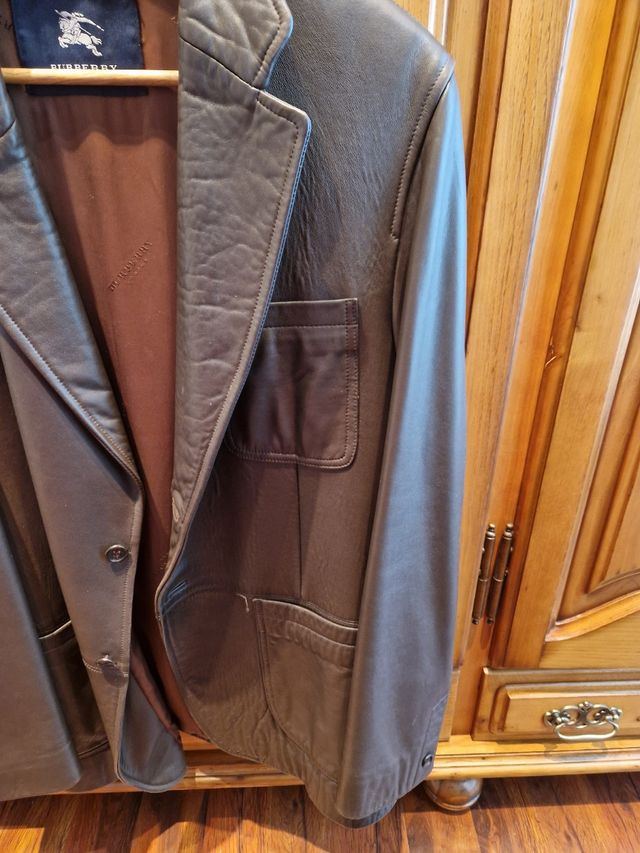 Chaqueta piel Burberry