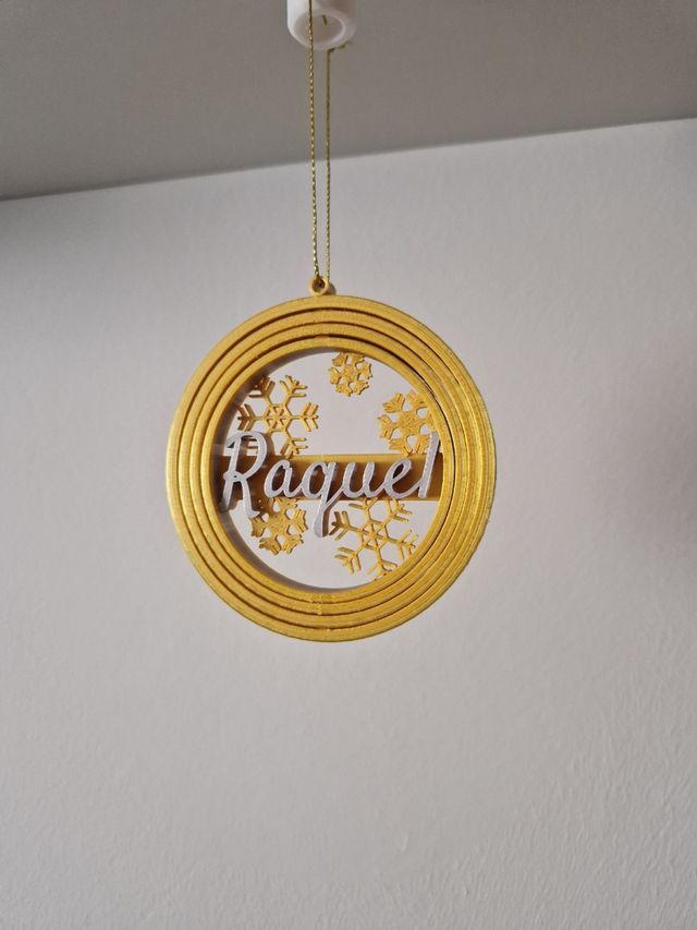 Bola de navidad personalizada