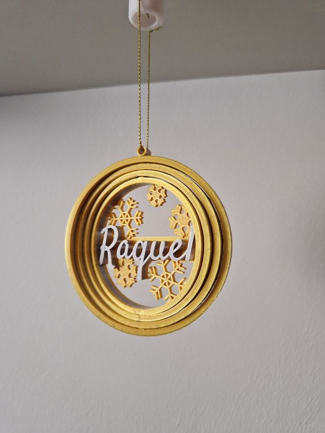 Bola de navidad personalizada