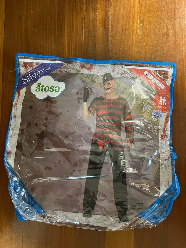 Disfraz Freddy Krueger adulto talla XS-S