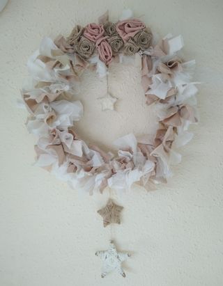Corona Navidad. Adornos navidad
