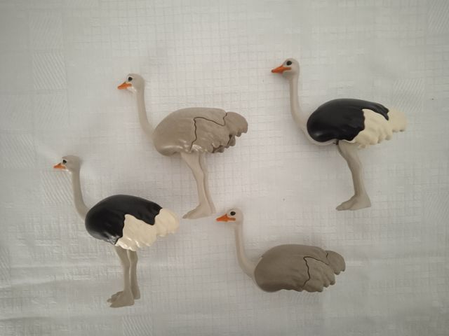 Playmobil animales lote avestruces