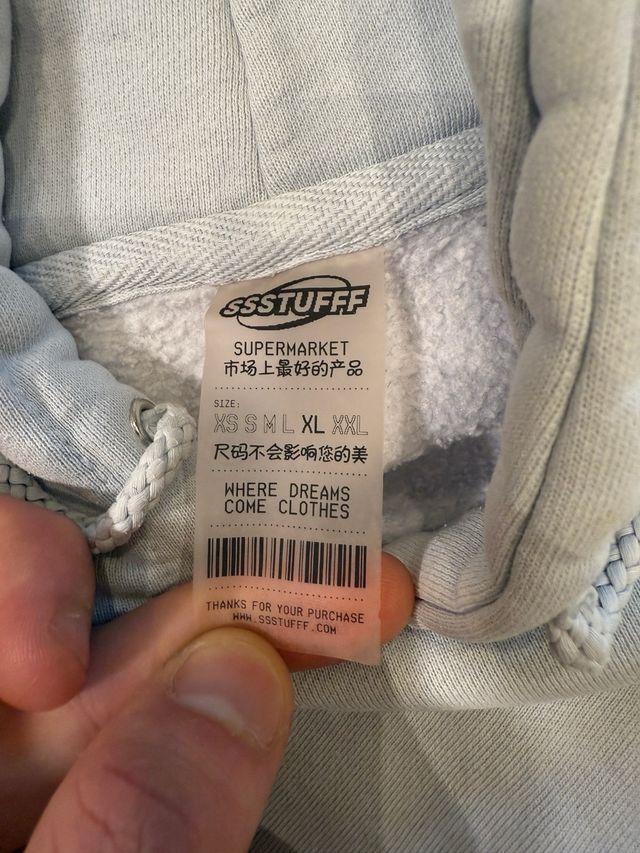 Ssstufff water hoodie