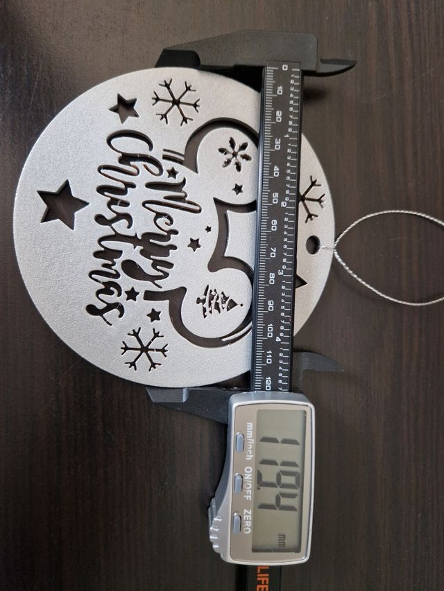 Bola de navidad personalizada