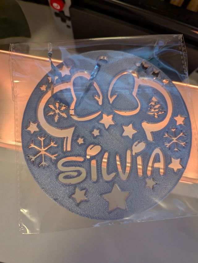 Bola de navidad personalizada