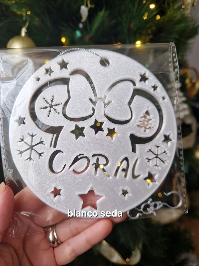 Bola de navidad personalizada