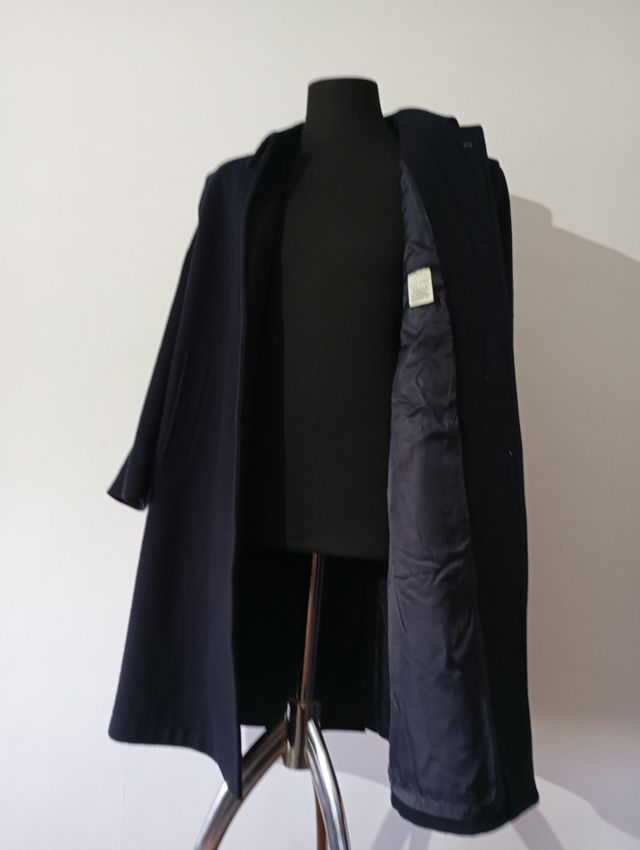 Loden vintage blu scuro 80% Lana