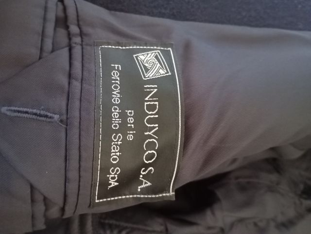 Loden vintage blu scuro 80% Lana