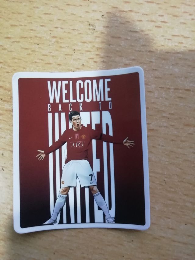 Lote de Cristiano Ronaldo 50 pegatinas nuevas