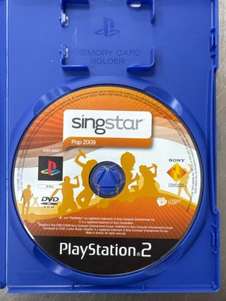 SingStar Pop 2009, Sony PS2
