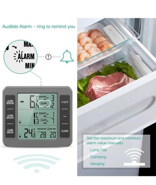 Termometro digital refrigerador nevera