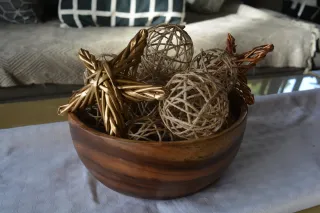 Estrellas de papel trenzado