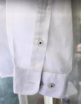 Camicia bianca uomo puro cotone.