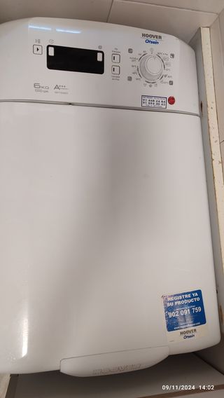 Lavadora con carga superior OTSEIN