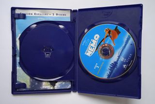 Película en DVD Buscando a Nemo. 2 discos