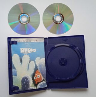 Película en DVD Buscando a Nemo. 2 discos