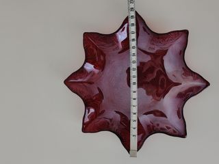 Piatto di natale a forma di stella 