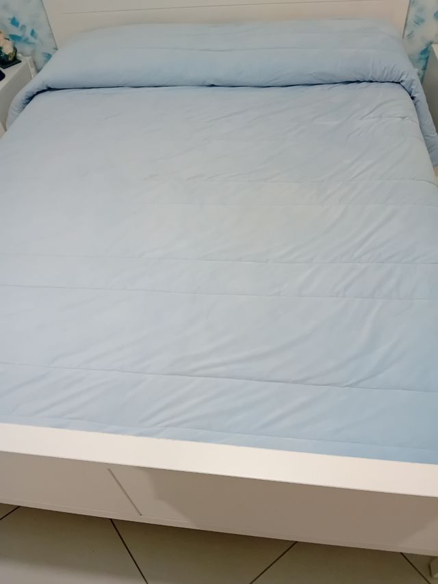 Trapunta matrimoniale celeste