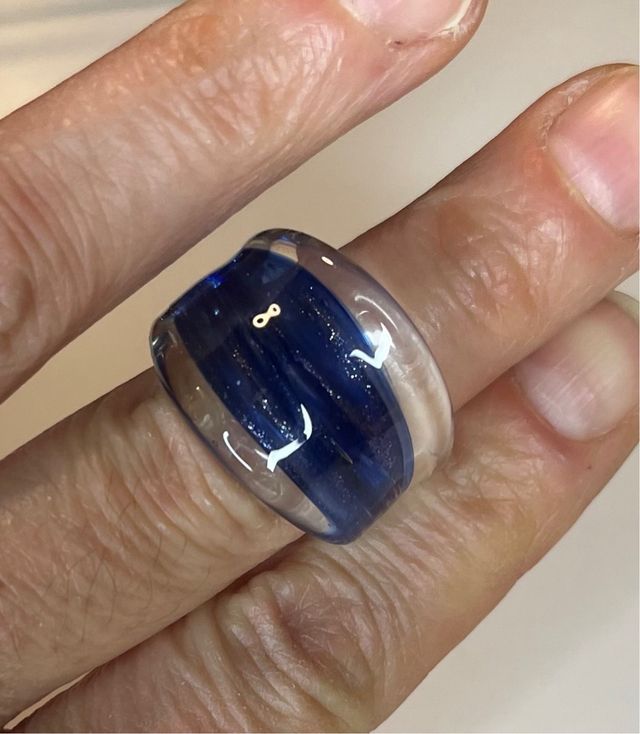 Anello vetro Murano