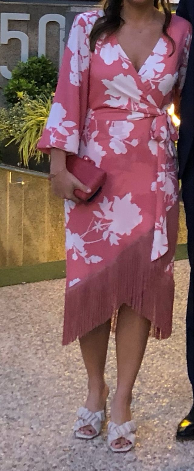 Vestido Estampado Fiesta Invitada