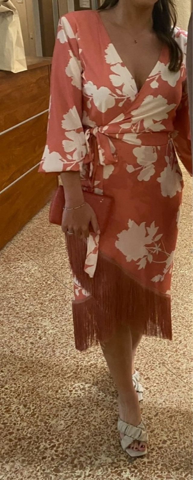 Vestido Estampado Fiesta Invitada