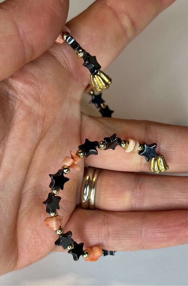 Bracciale regolabile coralli