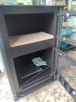 Estufa de leña con horno oferta Envio gratis