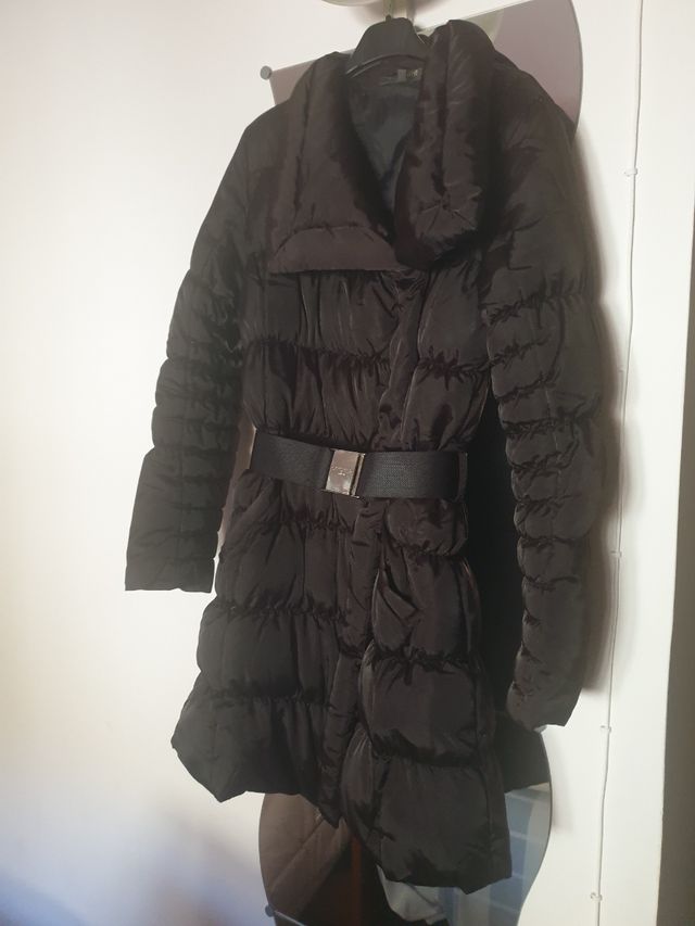 Piumino nero Camomilla