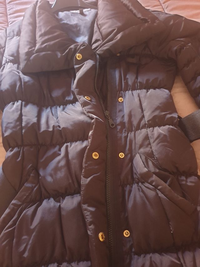 Piumino nero Camomilla