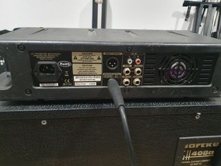 Amplificador y pantalla