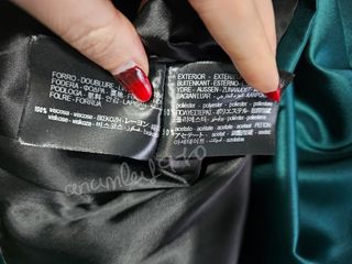 Vestido corto nudo lim. ed. verde zara L