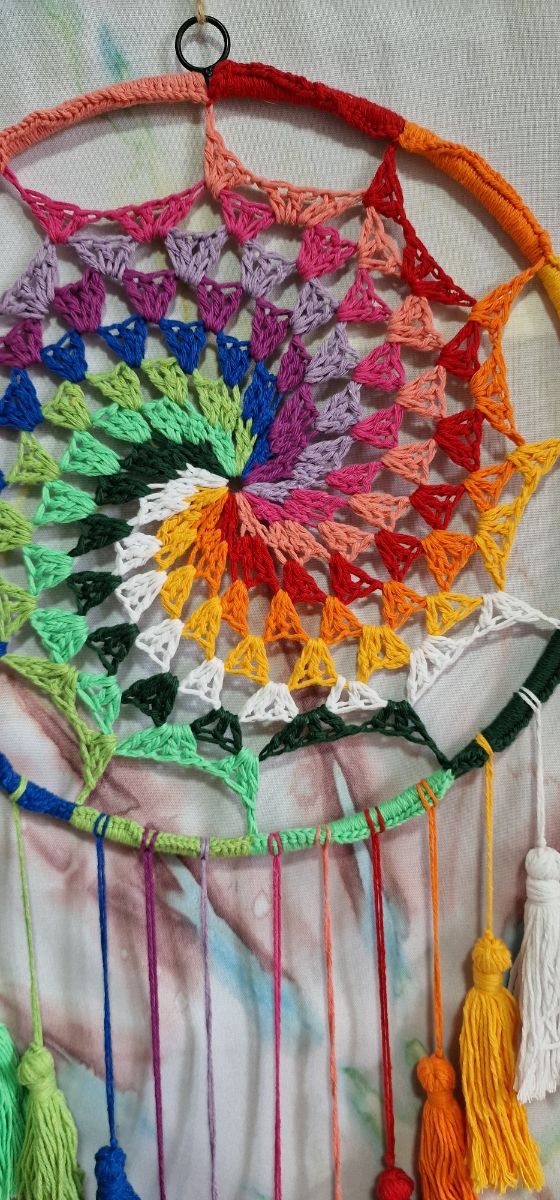 Atrapasueños de colores