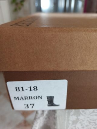 Botas altas piel mujer 37