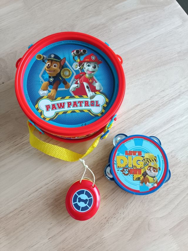 Instrumentos musicales Patrulla Canina