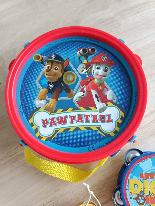 Instrumentos musicales Patrulla Canina