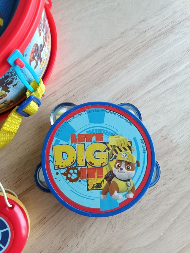 Instrumentos musicales Patrulla Canina