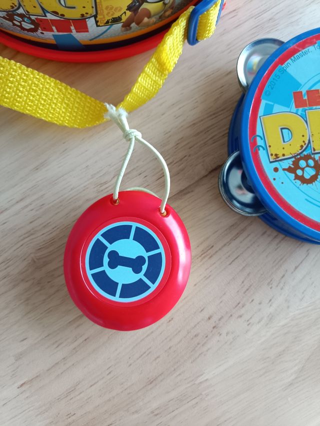 Instrumentos musicales Patrulla Canina