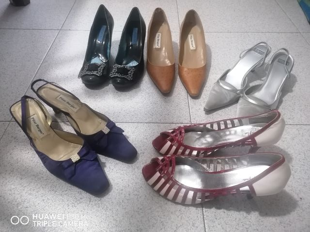 Lote de zapatos de mujer.