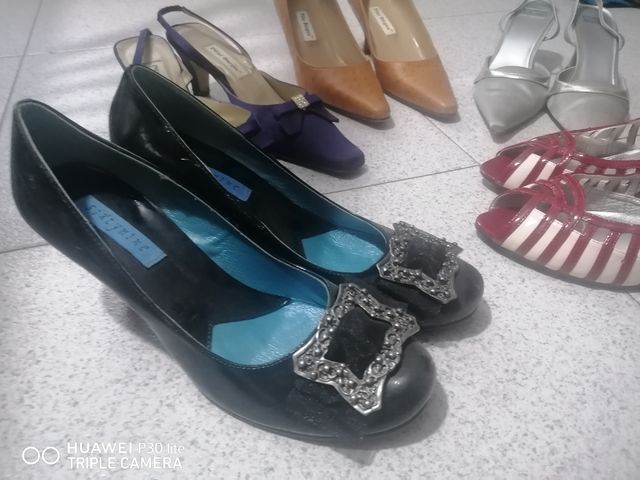 Lote de zapatos de mujer.