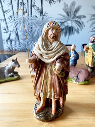 figuras de belén, nacimiento + reyes magos