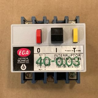 Interruptor Diferencia antiguo y nuevo