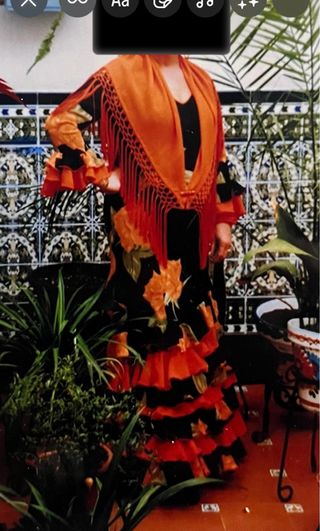 Traje flamenca feria