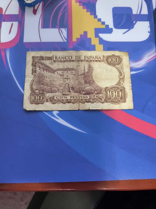 Billete de 100 pesetas 1970