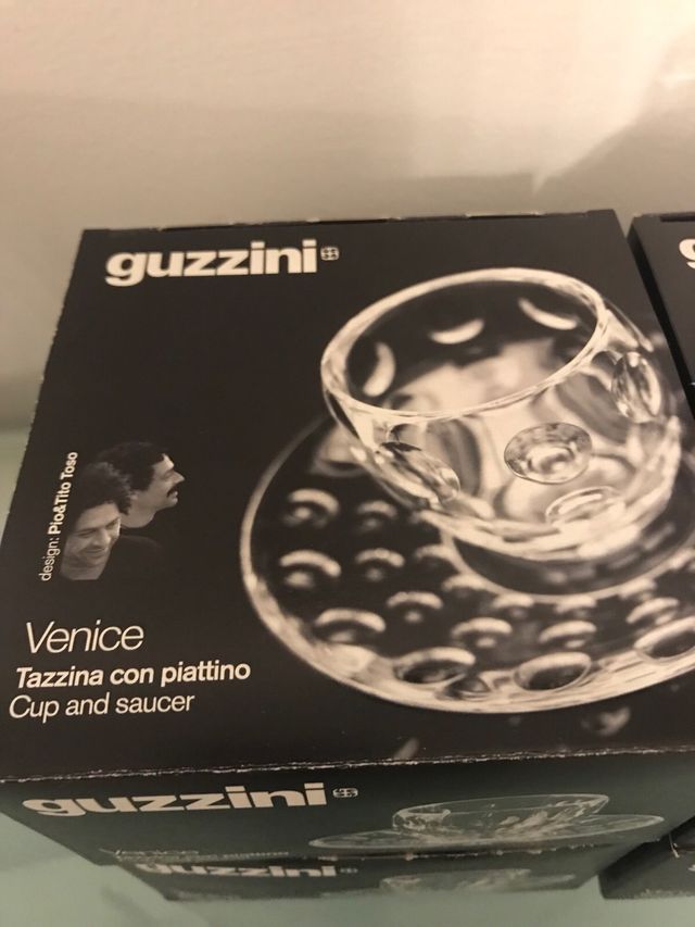 Guzzini tazzine con piattino