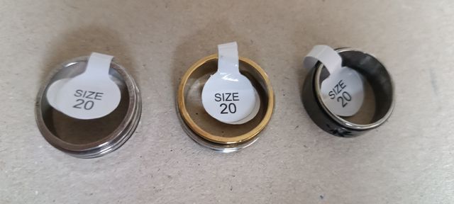 Anillo que gira el centro. Antiestresss