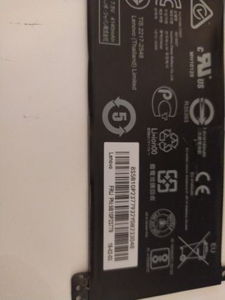Batería Original Lenovo 🔋